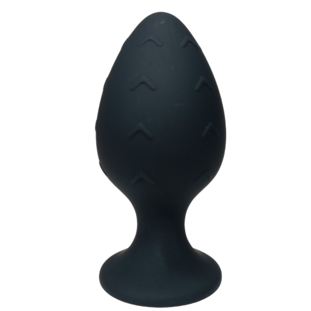 Mini Plug Anal De Silicone Preto Detalhes Em Flecha 63 Cm Loja