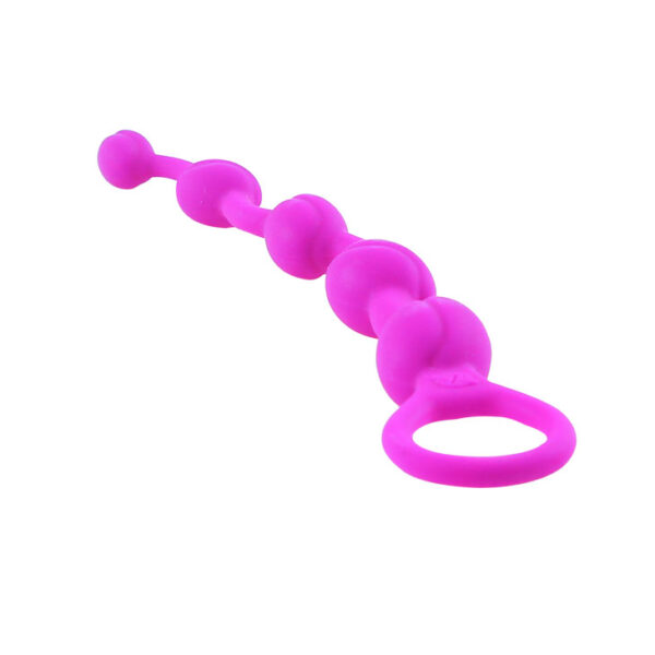 Plug Anal Bolinhas em Silicone Pretty Love BEEDS