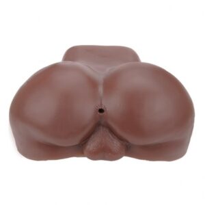 Masturbador bumbum Masculino super realistico chocolate 100% Cyber Skin - Sexshop