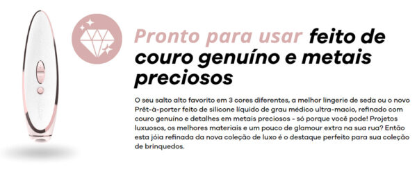 Estimulador Sugador Satisfyer Luxury Pret-a-porter - Sex shop