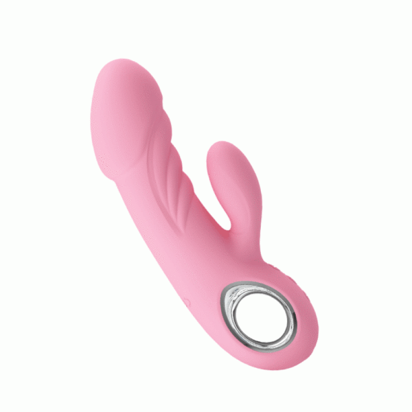 Vibrador Ponto G com Relevos em Ondas e 7 Modos de Pulsação e 5 Intensidades de Vibração - PRETTY LOVE - Sexshop