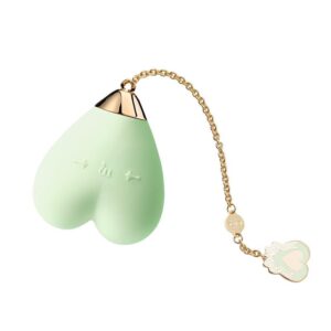 Vibrador Coração ZALO - Lolita Baby Heart Personal Massager - Verde - Sexyshop