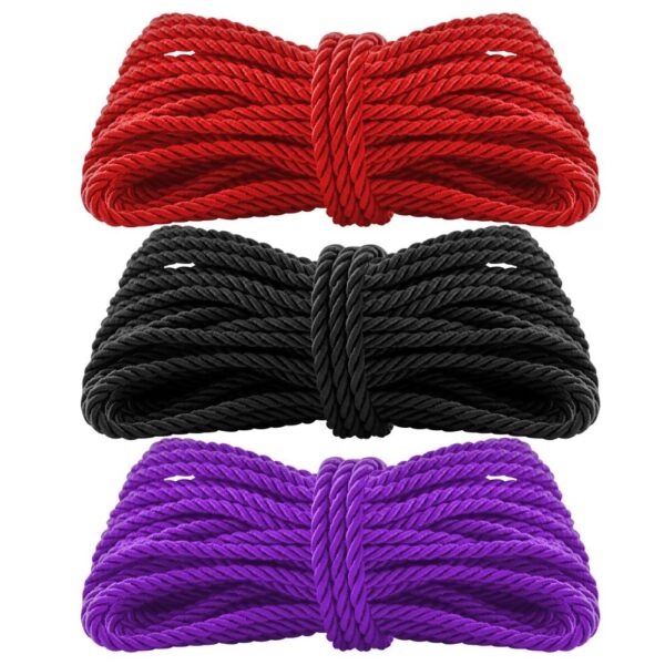 Kit 03 Cordas Shibari 50 Tons 05 metros Dominatrixxx - Sexshop