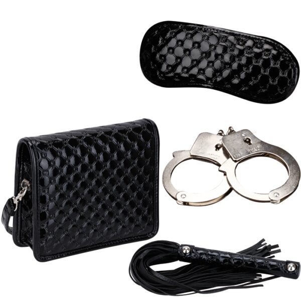 Kit dominadora bolsa de luxo fetiche - ULTIMATE BONDAGE FASCINATION - NANMA - Sexshop