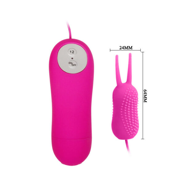 Vibrador estimulador clitoriano 12 velocidades PrettyLove - Sex shop