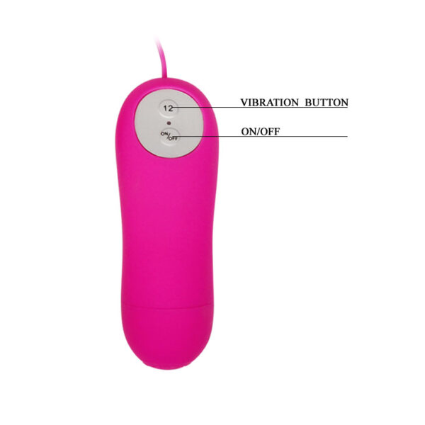 Vibrador estimulador clitoriano 12 velocidades PrettyLove - Sex shop