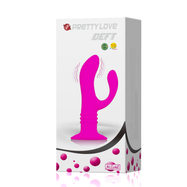 Plug Anal duplo Ponto G de Silicone PRETTY LOVE - Sexshop