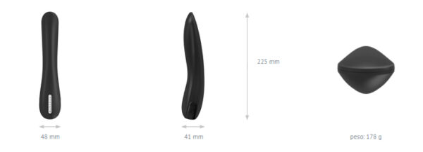 Vibrador, F6 - Black - OVO Lifestyle - Sex shop