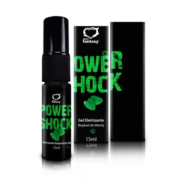 Power Shock Beijável Menta Eletrizante 15ml SexyFantasy - Sexshop