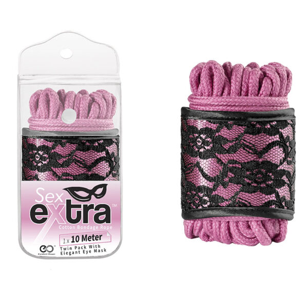 Corda para Bondage Shibari 10 Metros - SEX EXTRA - BONDAGE COTTON BONDAGE ROPE NANMA - Sexshop