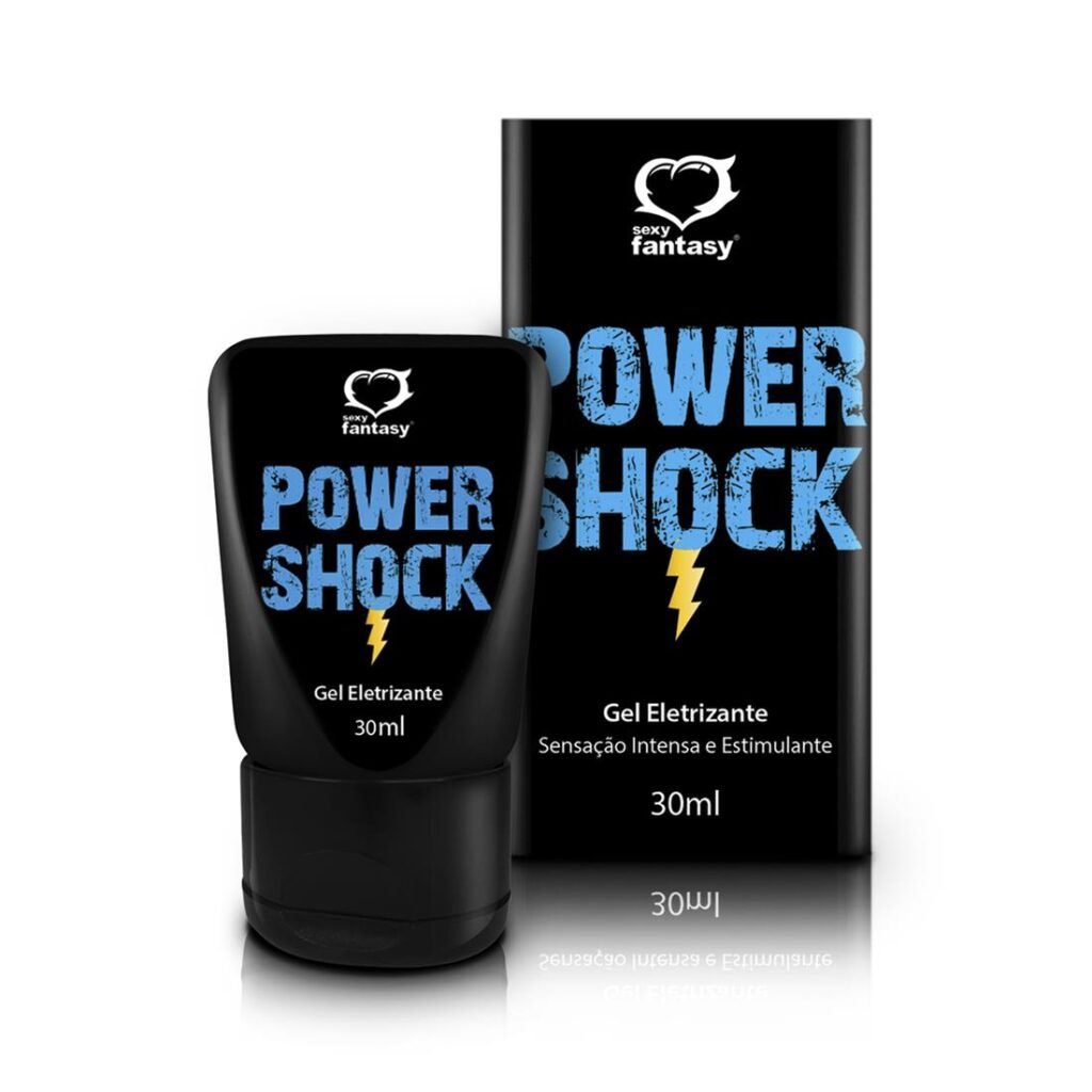 Power Shock Gel Eletrizante 30ml Sexy Fantasy Sexshop Loja Pimenta 