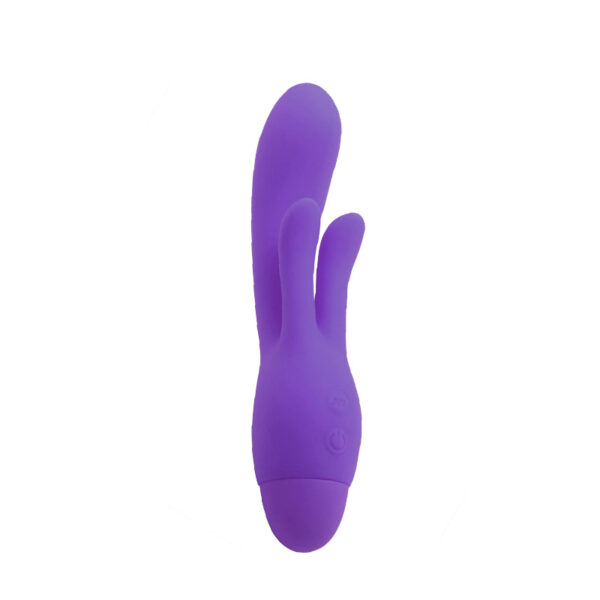 Vibrador com Estimulador Clitoriano e 10 Modos de Vibração - APHRODISIA INDULGENCE FROLIC BUNNY - Sexshop