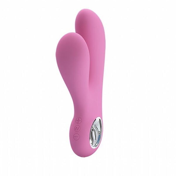 Vibrador Duplo com estimulador Pretty Love Canrol - Sex shop