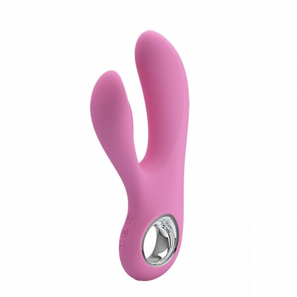 Vibrador Duplo com estimulador Pretty Love Canrol - Sex shop