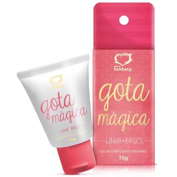 Kit 03 Gota Mágica Creme Adstringente Feminino 10ml Sexy Fantasy - Sexshop