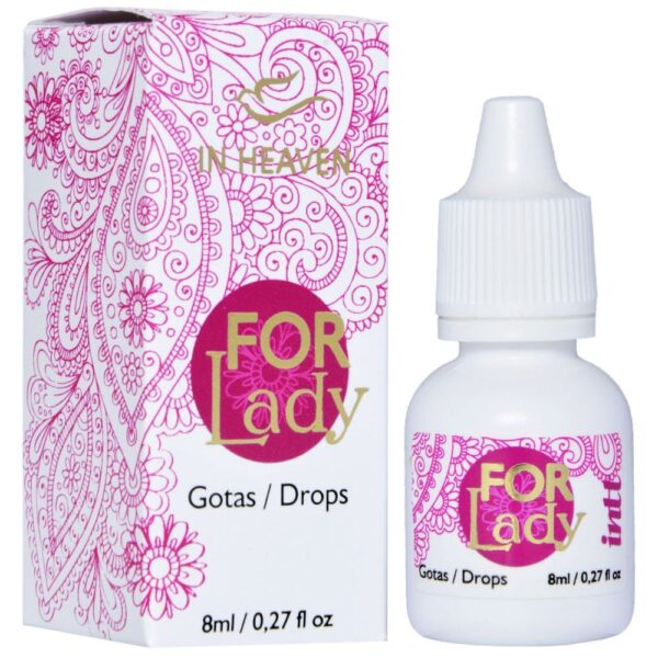 Gotas Excitantes Feminina In Heaven For Lady 8ml INTT - Sex shop