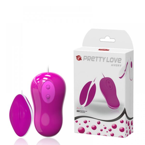 Cápsula Vibratória com 30 Modos de Vibração - PRETTY LOVE AVERY - Sexshop