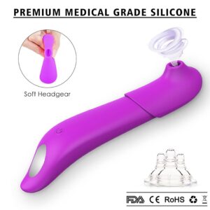 Estimulador de Ponto G e Clitóris com sucção Recarregável - Youmis - S-Hande - Sexshop