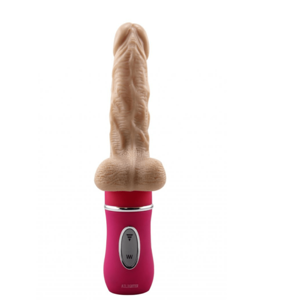 Vibrador Vai e Vem do amor Telescópio em Cyberskin - AILIGHTER - Sexshop