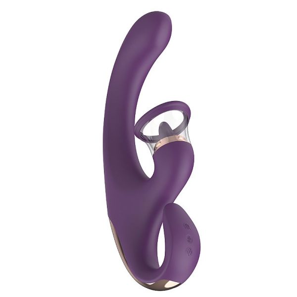 Vibrador de Ponto G e clitóris com Língua e Sucção - Sandra - Image 3