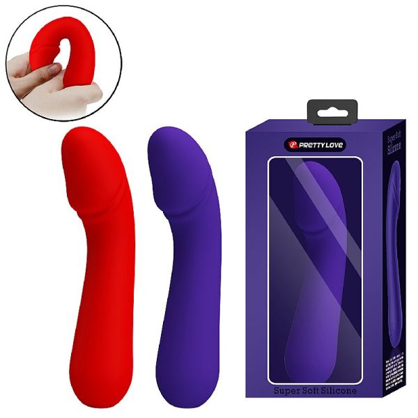 Vibrador de Ponto G Recarregável - Super soft - Pretty Love