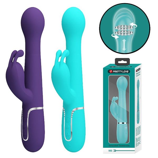 Vibrador de Ponto G e Clitóris Rotativo Vai e vem Twinkled 3 - Image 5