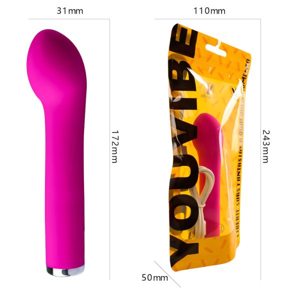 Vibrador Personal Recarregável com 12 Velocidades YOUVIBE - Image 2