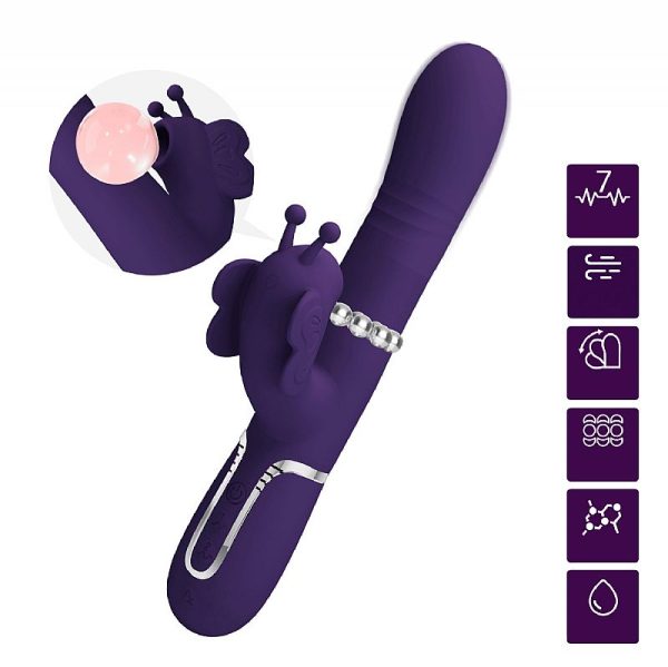 Vibrador de Ponto G e Clitóris Pulsação - Vai e vem de Anel - Image 7