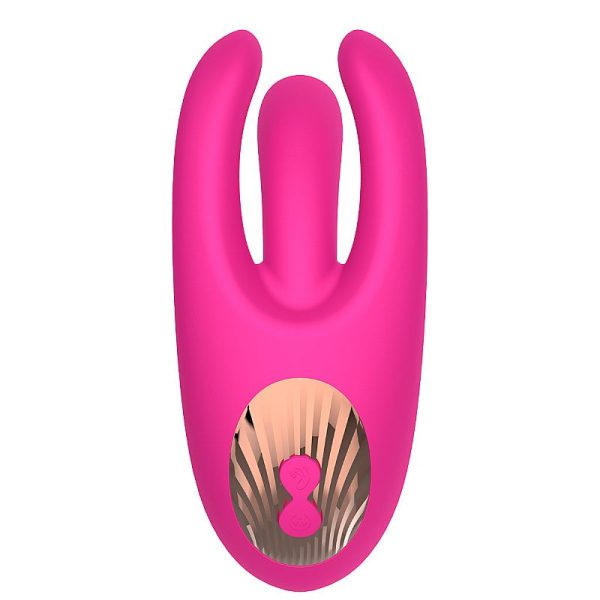 Vibrador de Ponto G com estimulador de Clitóris - Dedilhar / Vem cá  - Image 4