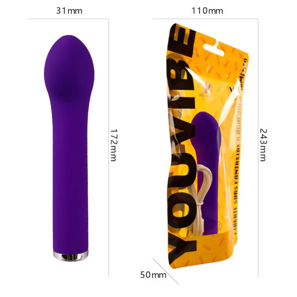 Vibrador Personal Recarregável com 12 Velocidades YOUVIBE - Image 4