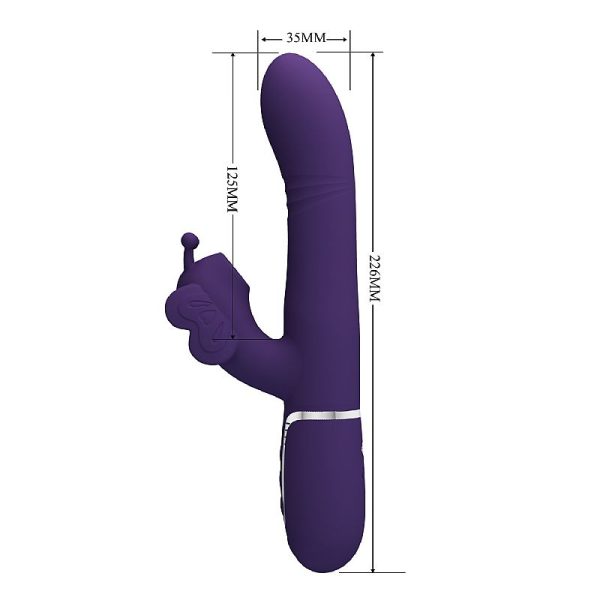 Vibrador de Ponto G e Clitóris Pulsação - Vai e vem de Anel - Image 5