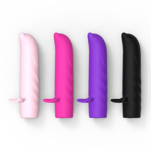 Mini Vibrador Golfinho Recarregável Ponto G 10 Velocidades - Image 2