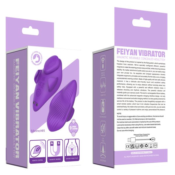 Vibrador de Calcinha 9 Modos de Vibração e Controle Remoto - Image 4