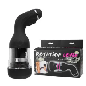 Masturbador Masculino Rotativo com 5 velocidades Rotation Lover - Sexshop