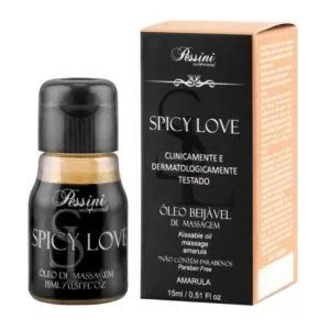 Gel Comestível Spicy Love 15ml Pessini Amarula - Sexshop