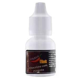 Gotas do Prazer Aromática Chocolate com Pimenta 8ml Chillies - Sexshop