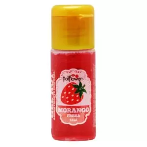 Gel Quente Aromatizante Morango 12ml Hot Flowers