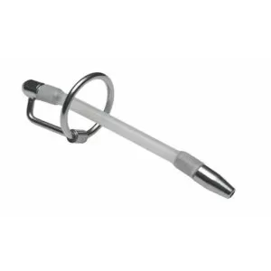 Anel Peniano de Metal com Sonda Uretral - Sexshop