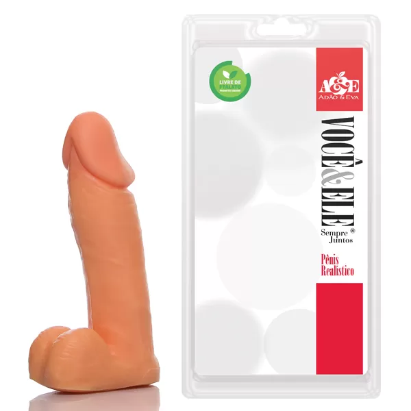 Pênis Pequeno Realístico Prótese Finger Pele - Sexshop