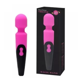 Vibrador Massageador Recarregável com 7 Modos de Pulsação e 4 Intensidades de Vibração - MAGIC WAND - Sexshop