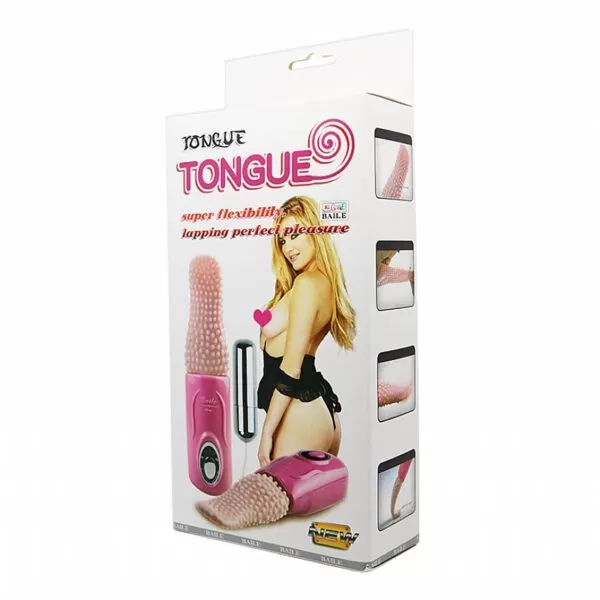 Vibrador Formato de Língua Tongue Massageador - Baile