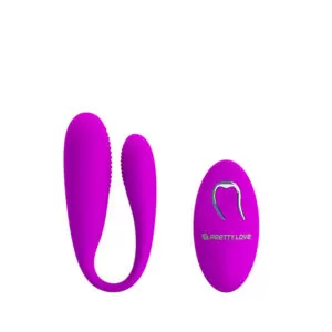 Vibrador para Casais com 12 Modos de Vibração com Controle Wireless - Aldrich - Sexshop