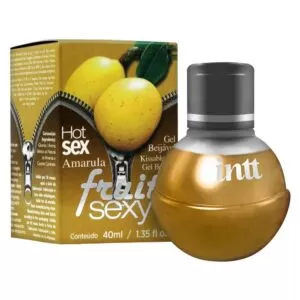 Gel Comestível Fruit Sexy AMARULA Hot 40ml INTT - Sexshop