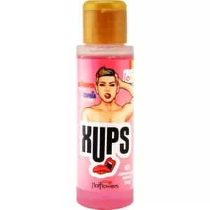 Xups Gel Sexo Oral 35ml Chiclete de Hortelã Hot Flowers - Sex shop