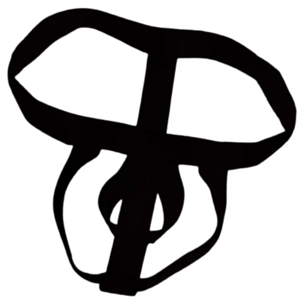 Anel Peniano Com Cueca Elástica Jockstrap Preto - Image 3