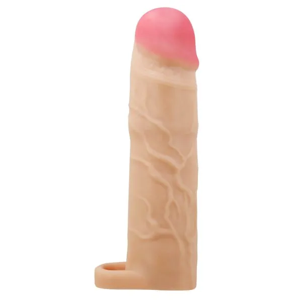 Capa Peniana Cyberskin com Anel de Escroto Gerd PRETTY LOVE - Image 9